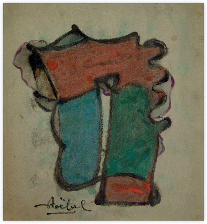 Catalogue raisonné, Edgar Stoëbel, abstract — 