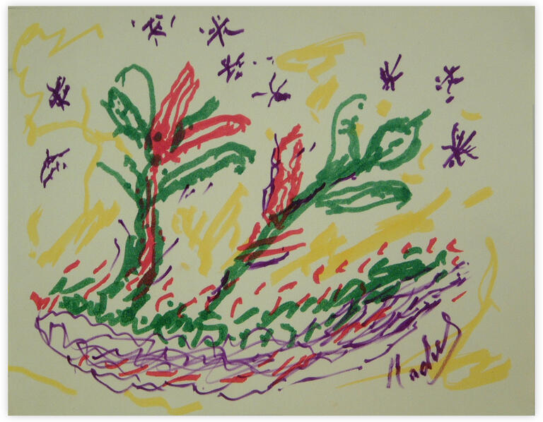 Catalogue raisonné, Edgar Stoëbel, travail signé Rachel ? — 