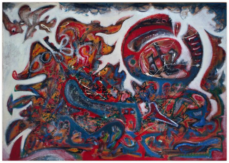 Catalogue raisonné, Jean-Jacques Lebel, Atlantide - 1958