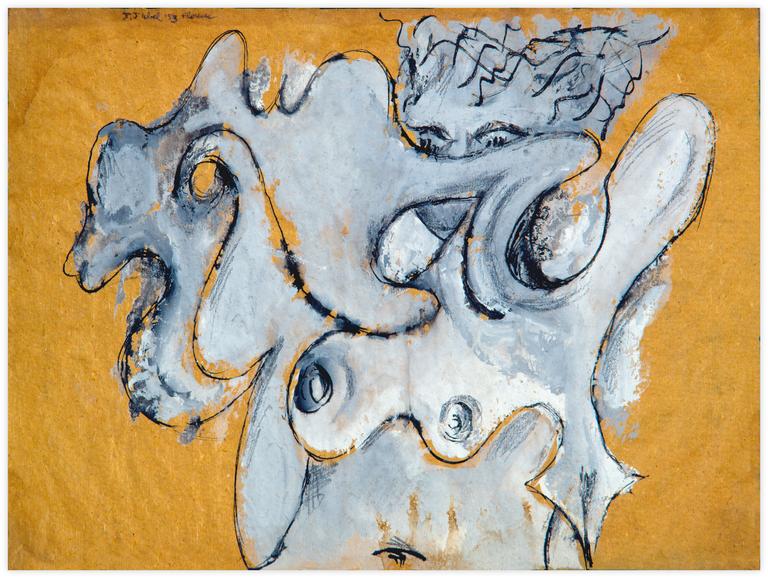 Catalogue raisonné, Jean-Jacques Lebel, Pudique Pépita - 1953