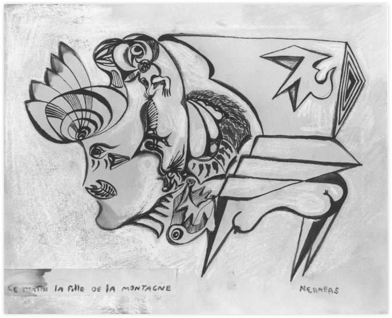 Catalogue raisonné, Jean-Jacques Lebel, Fata Morgana - 1954