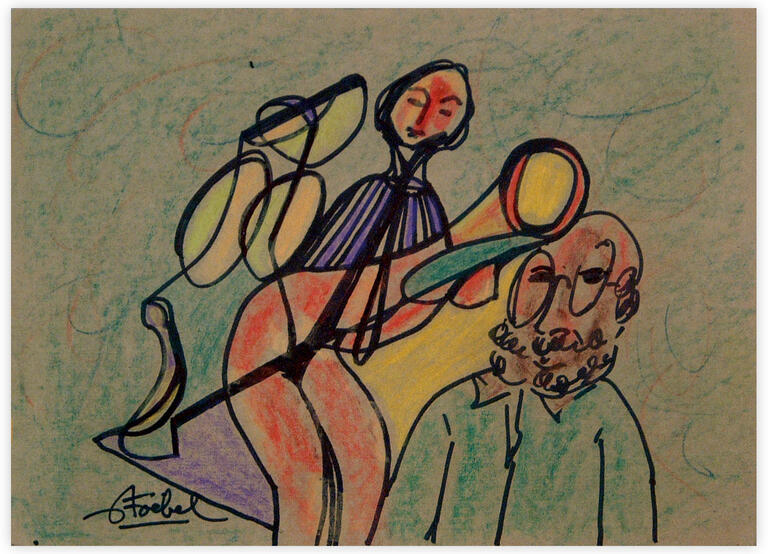 Catalogue raisonné, Edgar Stoëbel, homme et femme — 