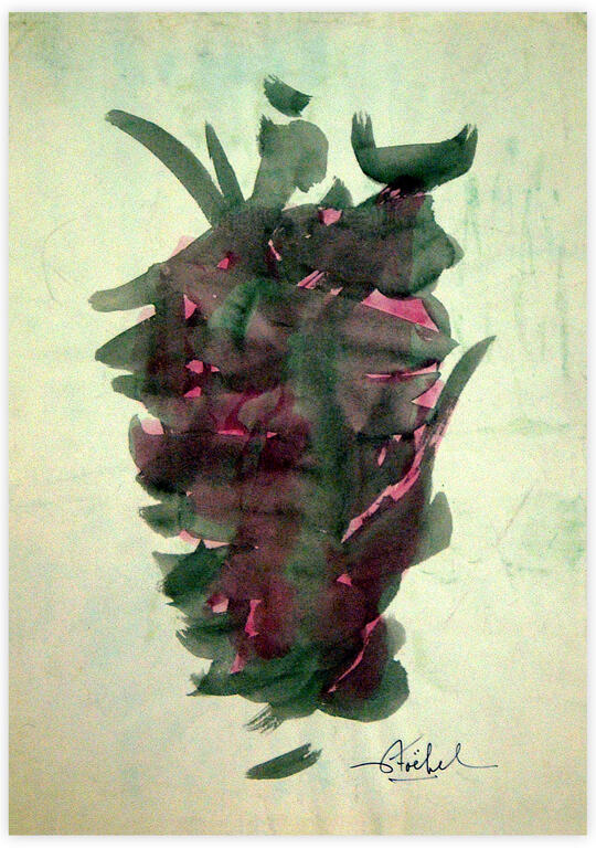 Catalogue raisonné, Edgar Stoëbel, abstract — 