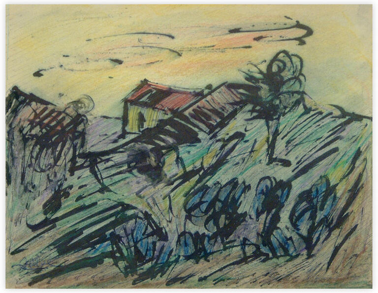 Catalogue raisonné, Edgar Stoëbel, landscape — 