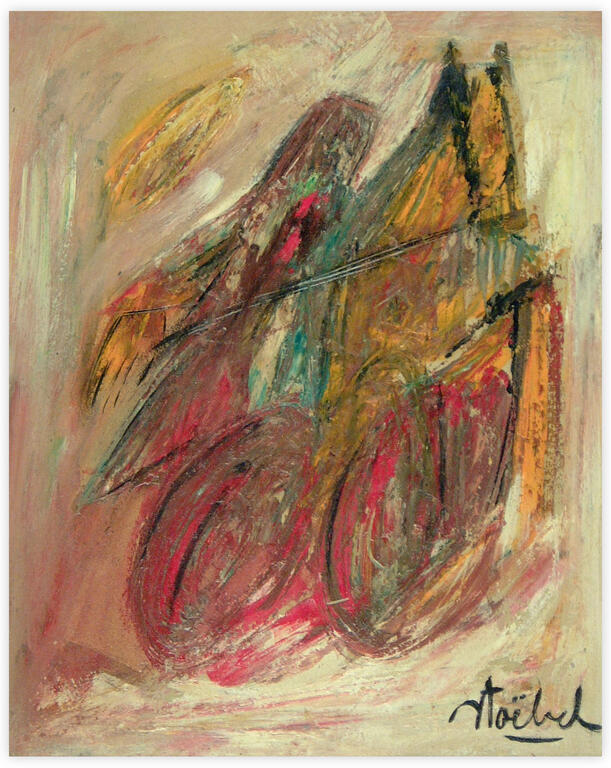 Catalogue raisonné, Edgar Stoëbel, cheval à roues — 