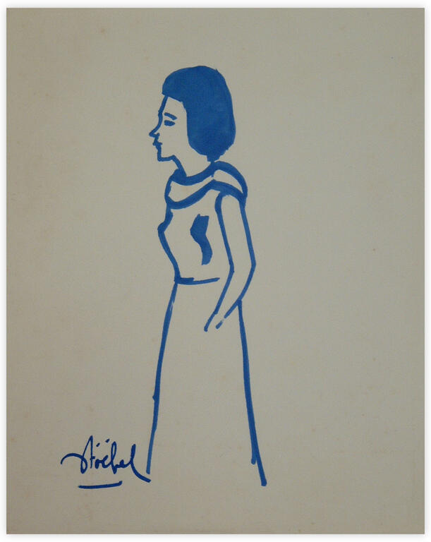 Catalogue raisonné, Edgar Stoëbel, femme — 