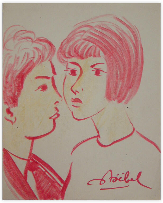 Catalogue raisonné, Edgar Stoëbel, homme et femme — 