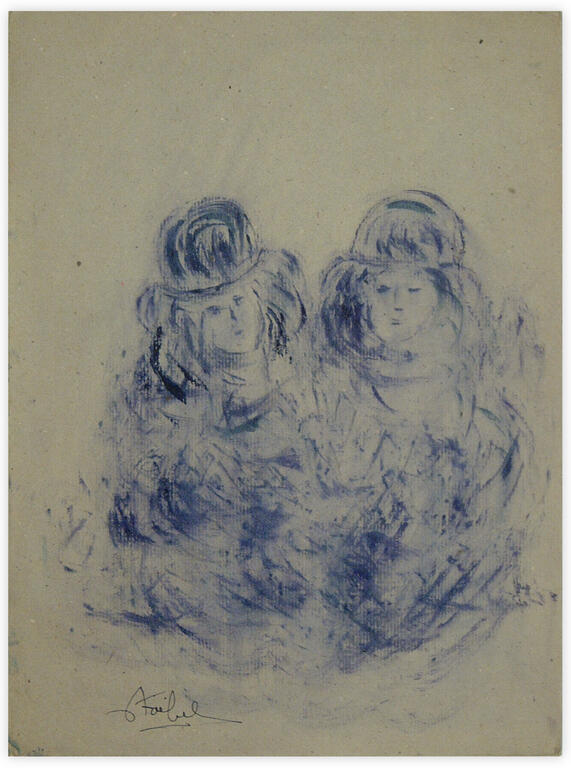 Catalogue raisonné, Edgar Stoëbel, 2 sœurs — 
