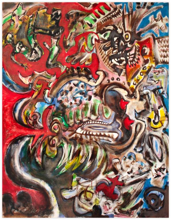 Catalogue raisonné, Jean-Jacques Lebel, Portrait de Billie Holiday - 1959