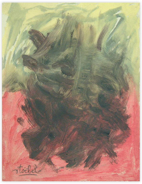 Catalogue raisonné, Edgar Stoëbel, abstract — 