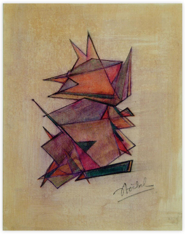 Catalogue raisonné, Edgar Stoëbel, abstract — 