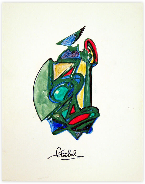 Catalogue raisonné, Edgar Stoëbel, abstract — 