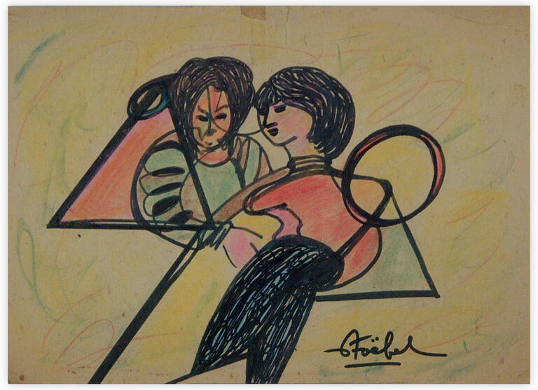 Catalogue raisonné, Edgar Stoëbel, 2 personnages — 