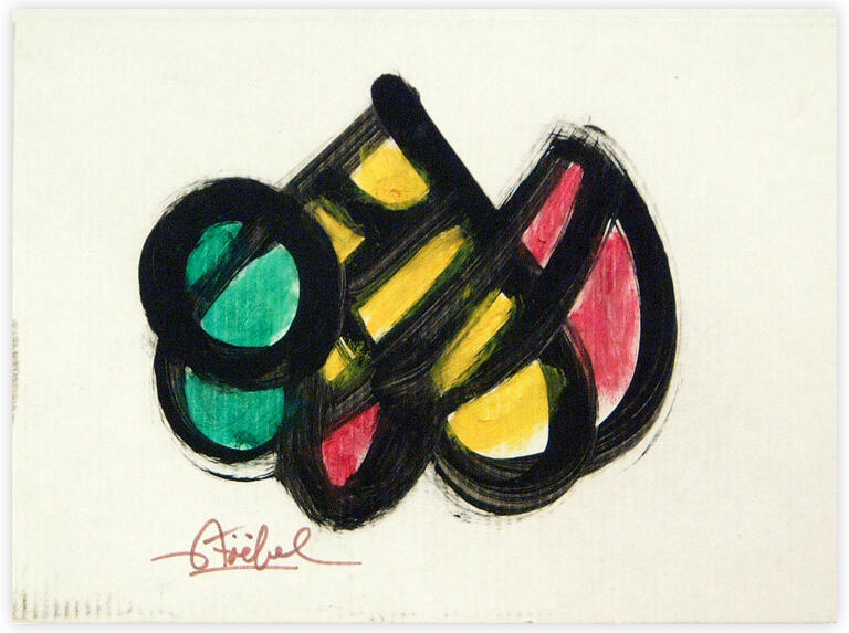 Catalogue raisonné, Edgar Stoëbel, abstract — 