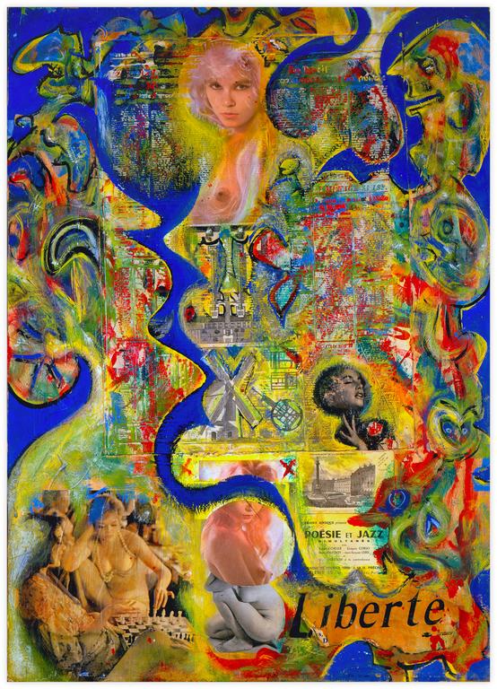 Catalogue raisonné, Jean-Jacques Lebel, Essai de Figuration de l'idée de liberté - 1961