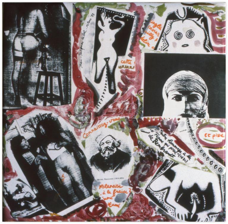 Catalogue raisonné, Jean-Jacques Lebel, Retour de Bakounine n°3 - 1984