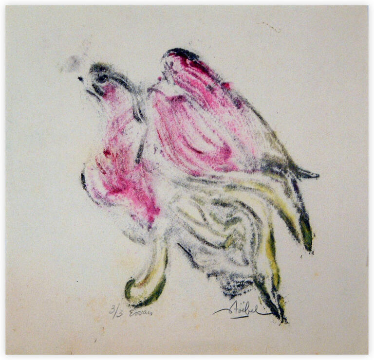 Catalogue raisonné, Edgar Stoëbel, litho 3/3 - griffon — 