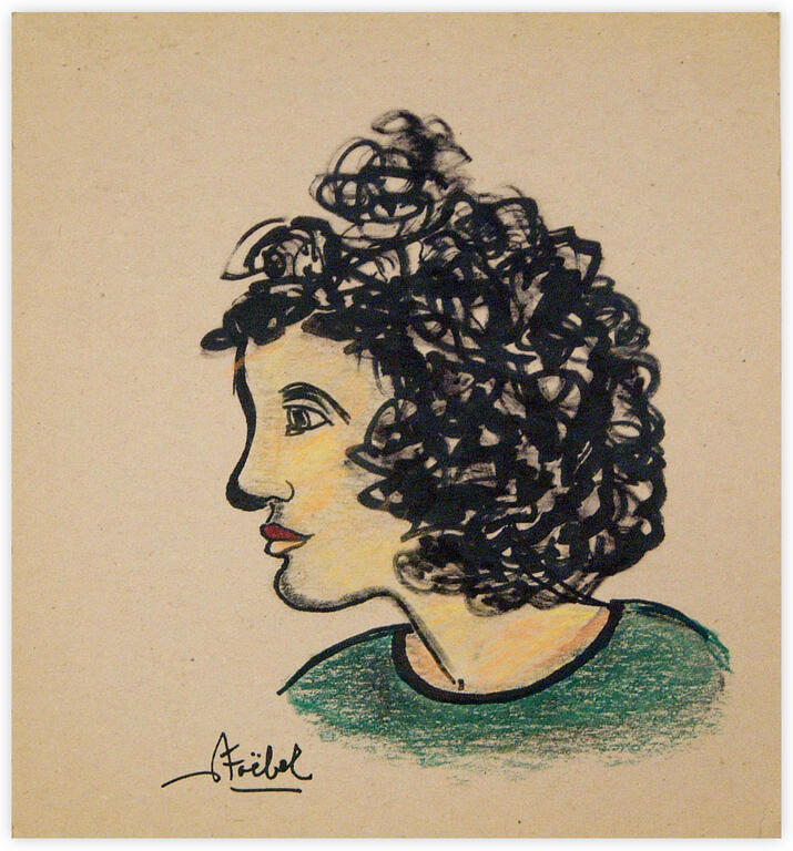 Catalogue raisonné, Edgar Stoëbel, portrait — 