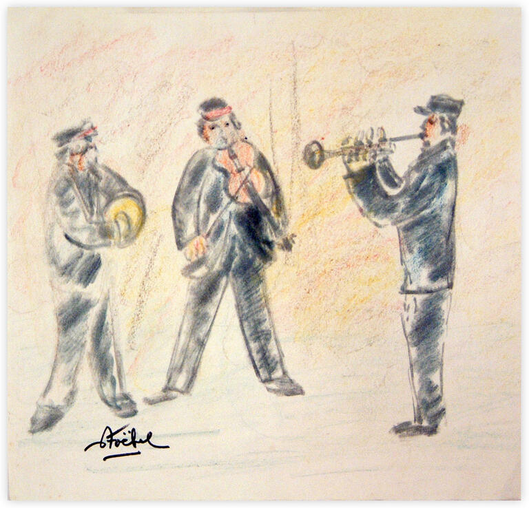 Catalogue raisonné, Edgar Stoëbel, musiciens — 