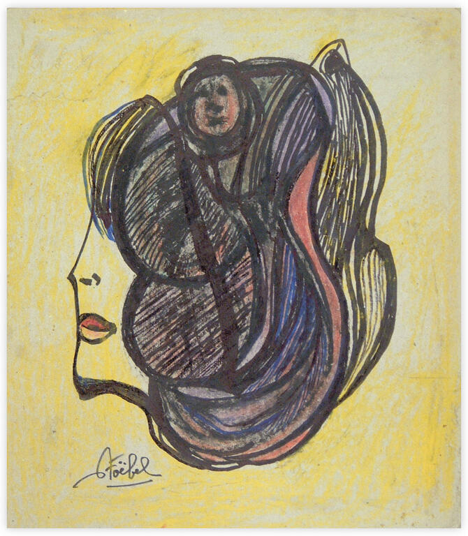 Catalogue raisonné, Edgar Stoëbel, portrait — 