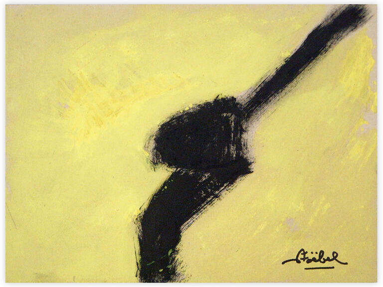 Catalogue raisonné, Edgar Stoëbel, nœud - abstract — 