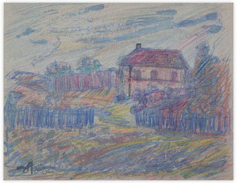 Catalogue raisonné, Edgar Stoëbel, landscape — 