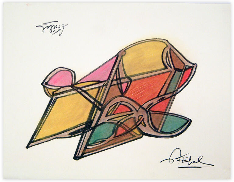 Catalogue raisonné, Edgar Stoëbel, abstract — 