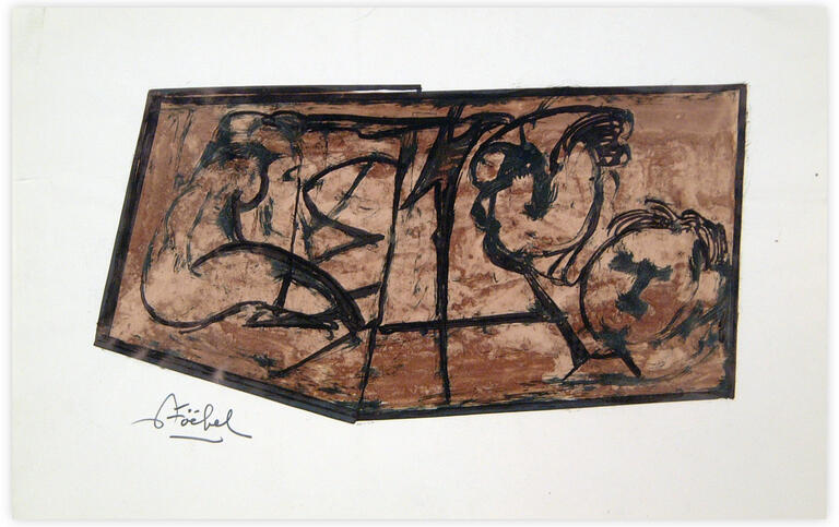 Catalogue raisonné, Edgar Stoëbel, abstract — 