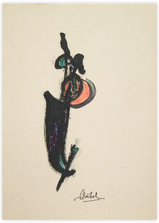 Catalogue raisonné, Edgar Stoëbel, abstract — 