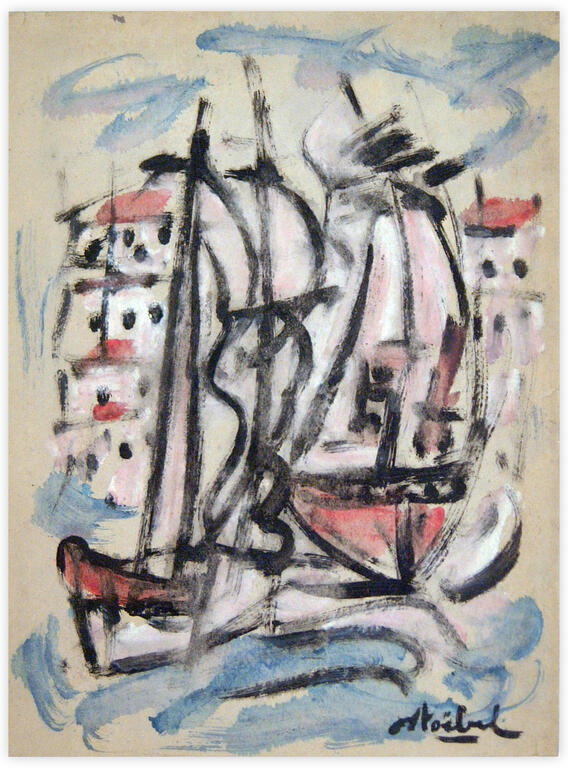 Catalogue raisonné, Edgar Stoëbel, marine — 