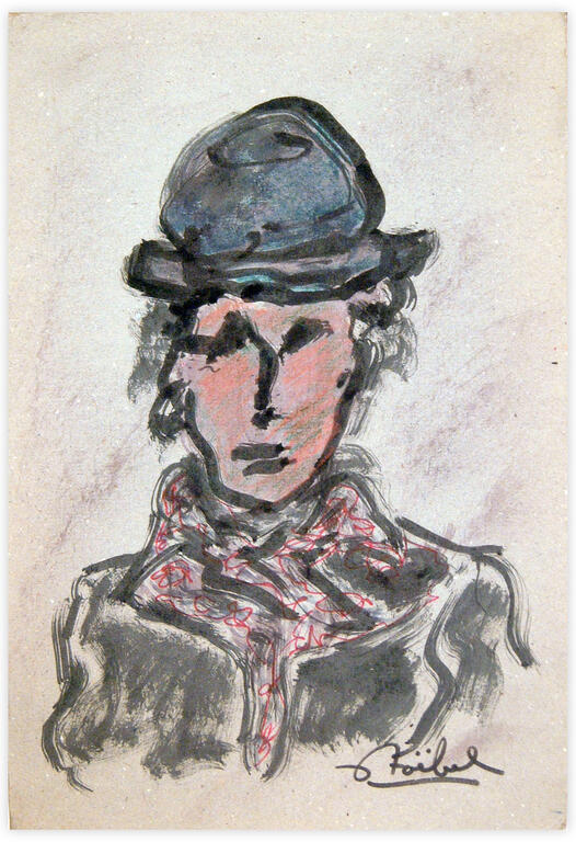 Catalogue raisonné, Edgar Stoëbel, portrait - character — 
