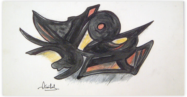 Catalogue raisonné, Edgar Stoëbel, abstract — 