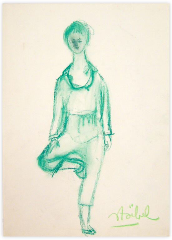 Catalogue raisonné, Edgar Stoëbel, … sur une jambe — 