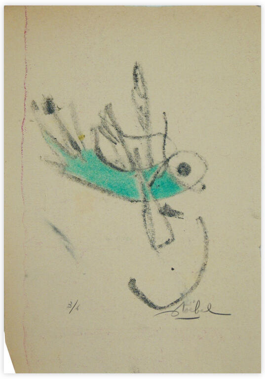 Catalogue raisonné, Edgar Stoëbel, litho 3/6 - O.V.N.I. — 