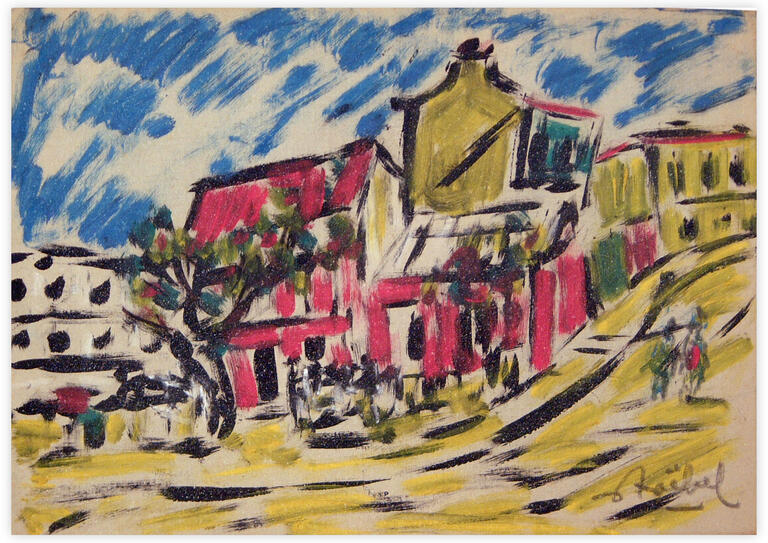 Catalogue raisonné, Edgar Stoëbel, landscape — 