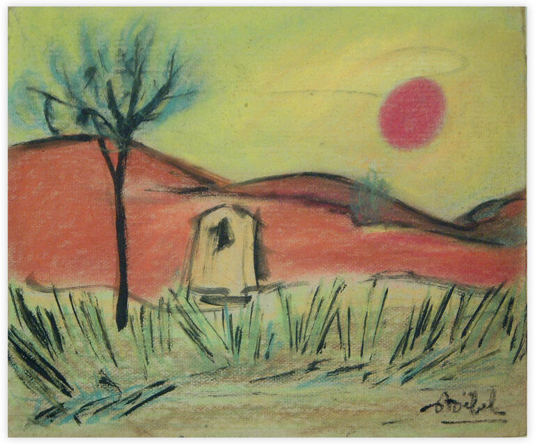 Catalogue raisonné, Edgar Stoëbel, paysage — 