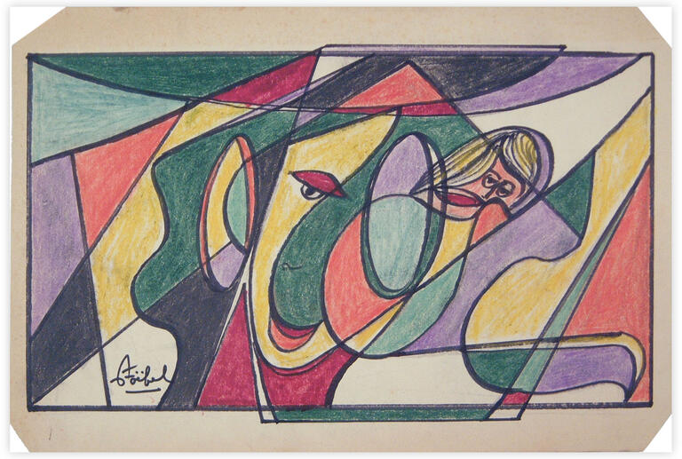 Catalogue raisonné, Edgar Stoëbel, abstract — 