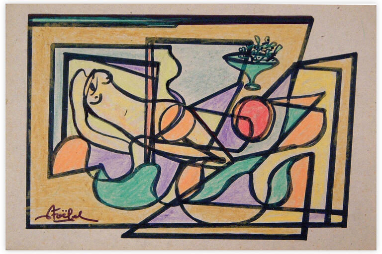 Catalogue raisonné, Edgar Stoëbel, abstract — 