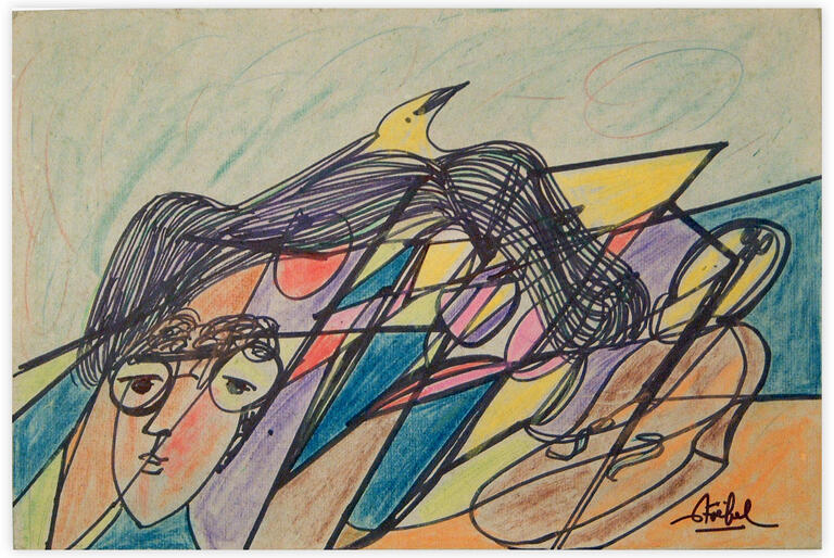 Catalogue raisonné, Edgar Stoëbel, abstract — 