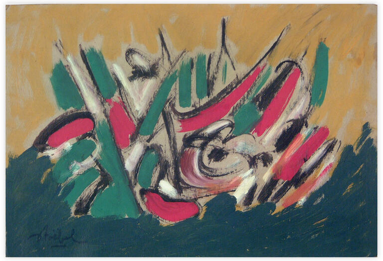 Catalogue raisonné, Edgar Stoëbel, abstract — 