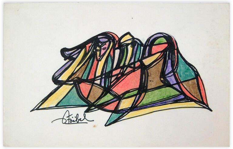 Catalogue raisonné, Edgar Stoëbel, abstract — 