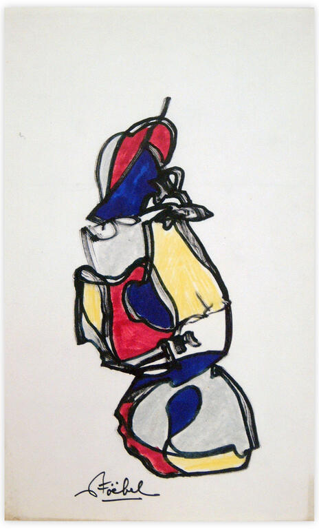 Catalogue raisonné, Edgar Stoëbel, abstract — 