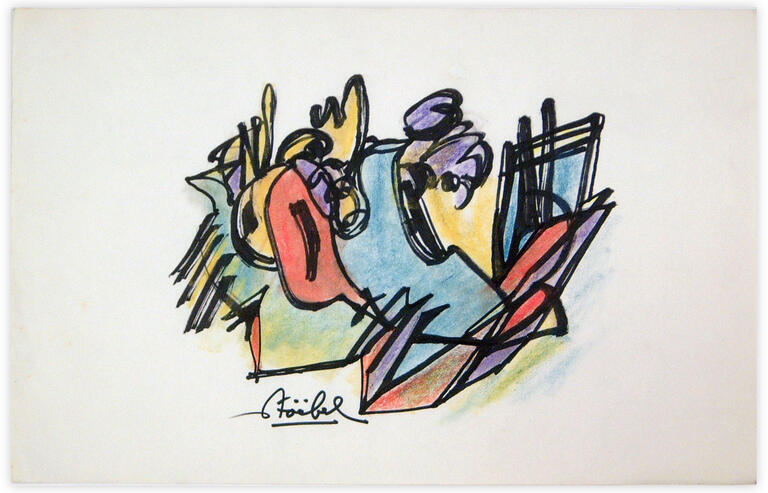 Catalogue raisonné, Edgar Stoëbel, abstract — 