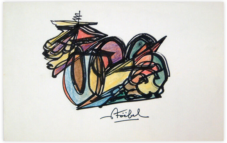 Catalogue raisonné, Edgar Stoëbel, abstract — 