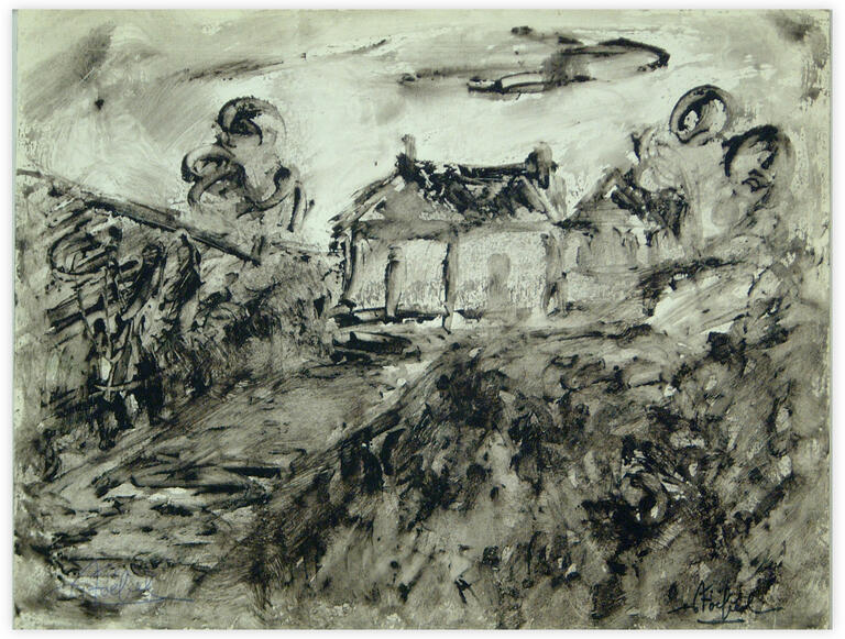 Catalogue raisonné, Edgar Stoëbel, landscape — 