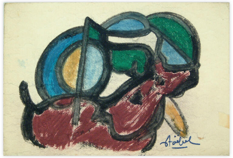 Catalogue raisonné, Edgar Stoëbel, abstract — 