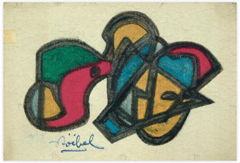 Catalogue raisonné, Edgar Stoëbel, abstract — 