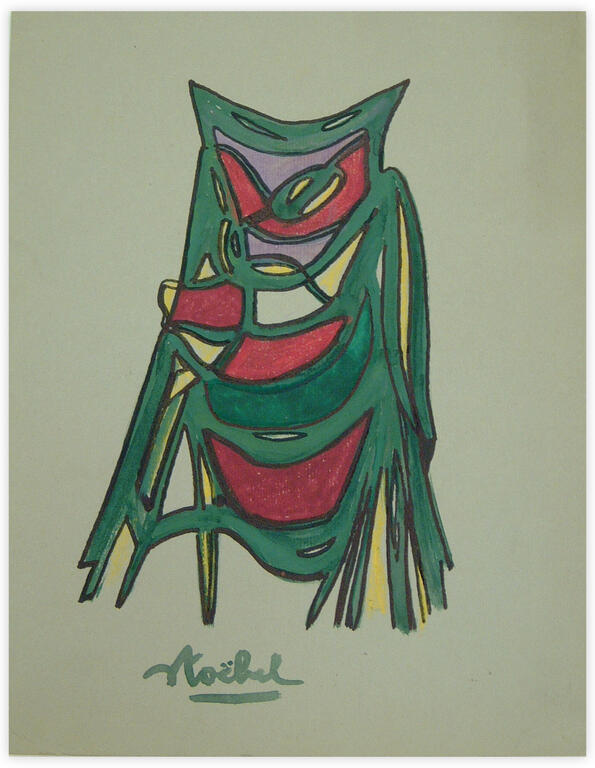 Catalogue raisonné, Edgar Stoëbel, abstract — 