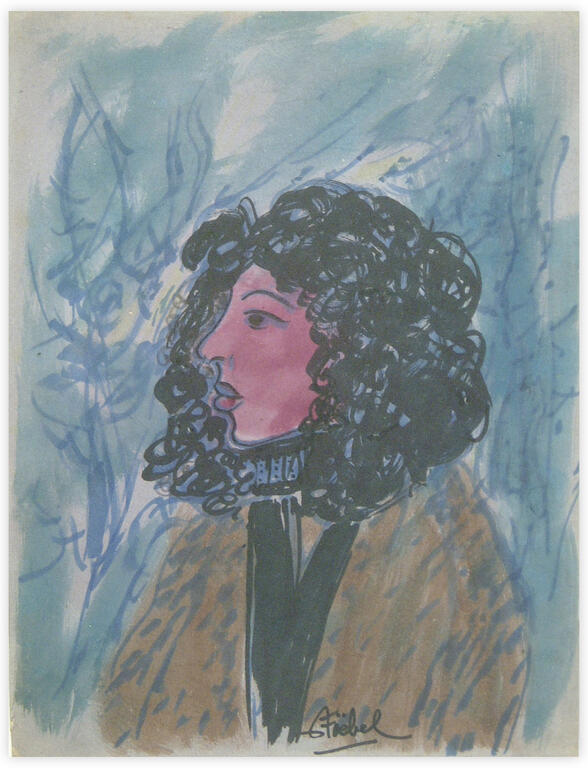 Catalogue raisonné, Edgar Stoëbel, portrait — 