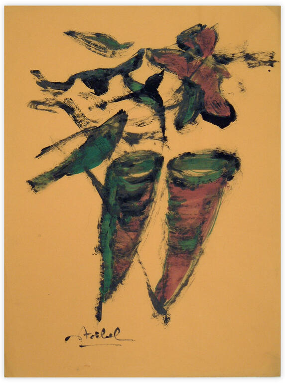 Catalogue raisonné, Edgar Stoëbel, abstract — 